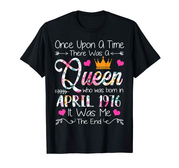 2019 fashion t shirt boys 43rd birthday queen april 1976 queen birthday personality t-shirt
2019 fashion t shirt boys 43rd birthday queen april 1976 queen birthday personality t-shirt