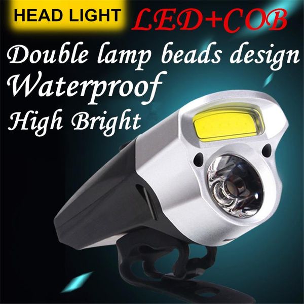 probe shiny bicycle lights cycling usb rechargeable bike light double lamp head light bicycle led+cob a715
probe shiny bicycle lights cycling usb rechargeable bike light double lamp head light bicycle led+cob a715