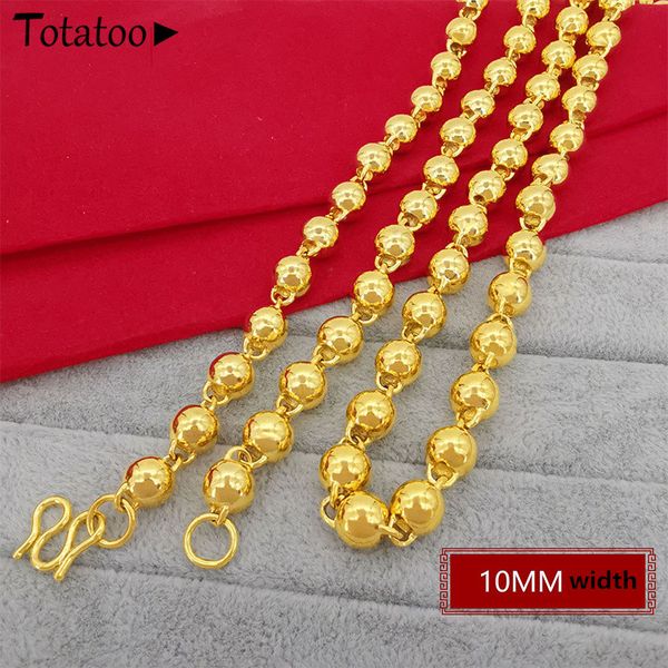 fashion luxury gold-plated necklace, hip hop accessories, glossy round bead exquisite necklace, decorative imitation gold jewelry gift, Silver
fashion luxury gold-plated necklace, hip hop accessories, glossy round bead exquisite necklace, decorative imitation gold jewelry gift, Silver