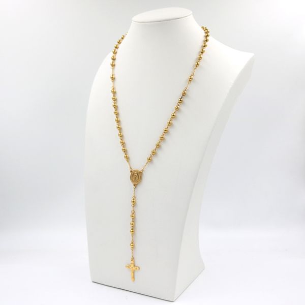 1 catholic religious women men christian virgin mary rosary necklace jewelry cross jesus wholesale 316l stainless steel pendant, Silver
1 catholic religious women men christian virgin mary rosary necklace jewelry cross jesus wholesale 316l stainless steel pendant, Silver