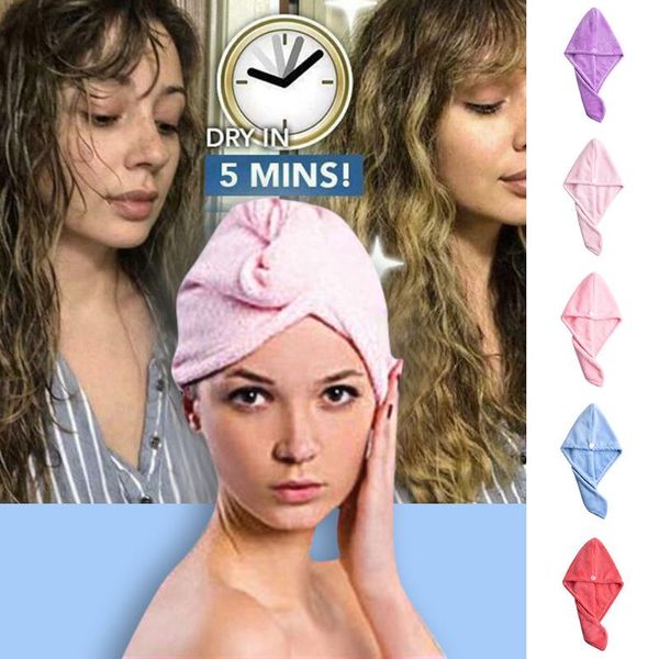 rapided drying hair towel magic microfiber hair fast drying dryer dry hat wrapped towel bath wrap hat quick cap turban dry
rapided drying hair towel magic microfiber hair fast drying dryer dry hat wrapped towel bath wrap hat quick cap turban dry