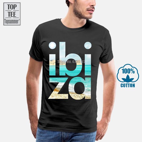 new trend of youth short sleeved t shirt design basic mens ibiza sun and sea t shirt 8ball originals tees