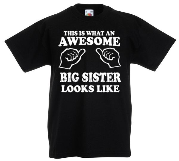удивительный big sister t-shirt 3-13yrs подарков девушки день рождения смешно настоящие дети прохладный повседневная гордость тенниски мужчи
удивительный big sister t-shirt 3-13yrs подарков девушки день рождения смешно настоящие дети прохладный повседневная гордость тенниски мужчи
