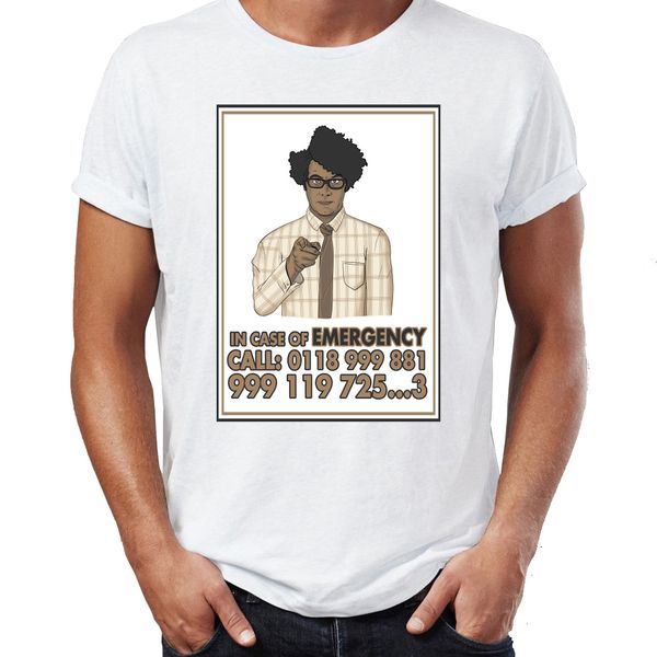 men's t shirt the it crowd in case of emergency funny awesome artwork drawing printed tee
men's t shirt the it crowd in case of emergency funny awesome artwork drawing printed tee
