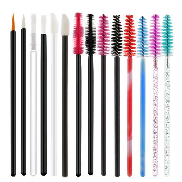 50pcs disposable crystal eyelash brushes makeup brush mascara wands applicator grafting eyelash curling comb beauty makeup tool
50pcs disposable crystal eyelash brushes makeup brush mascara wands applicator grafting eyelash curling comb beauty makeup tool