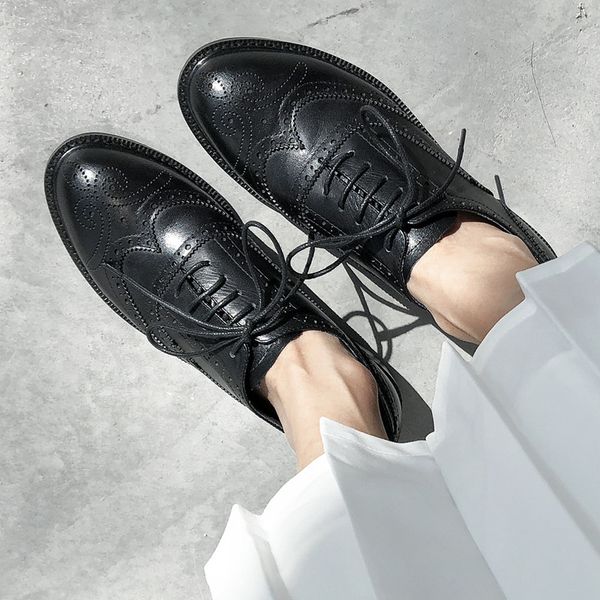 prova perfetto spring leather casual shoes flat lace-up modern cool women shoes shallow leather breathable, Black
prova perfetto spring leather casual shoes flat lace-up modern cool women shoes shallow leather breathable, Black
