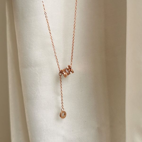 digital titanium steel necklace simple trend tassel short chain clavicle chain for women fashion jewelry accessories, Silver
digital titanium steel necklace simple trend tassel short chain clavicle chain for women fashion jewelry accessories, Silver