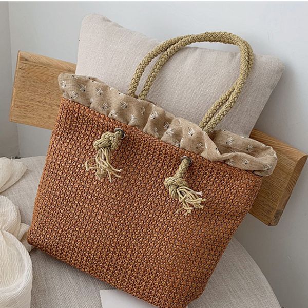 vintage handmade rattan women straw handbag woven shoulder bags straps holiday beach shoulder casual tote bag a42-34
vintage handmade rattan women straw handbag woven shoulder bags straps holiday beach shoulder casual tote bag a42-34