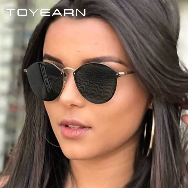 sunglasses toyearn 2021 designer fashion lady big cat eye women vintage mirror sun glasses for female eyewear, White;black
sunglasses toyearn 2021 designer fashion lady big cat eye women vintage mirror sun glasses for female eyewear, White;black