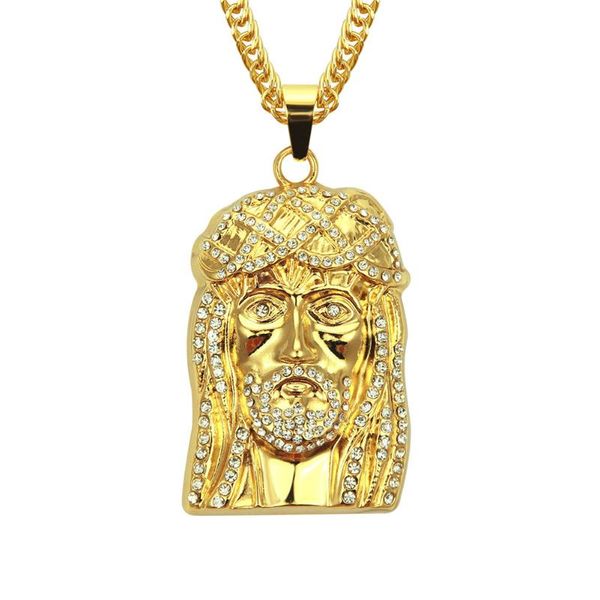 european and american fashion trend hip-hop alloy jesus pendant hip-hop necklace, Silver
european and american fashion trend hip-hop alloy jesus pendant hip-hop necklace, Silver