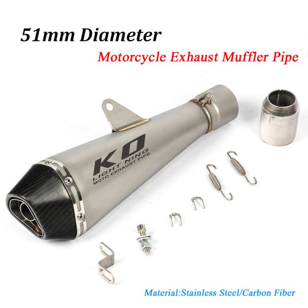 slip on for exhaust muffler pipe with removable db killer modified motorcycle atv 38-51mm system
slip on for exhaust muffler pipe with removable db killer modified motorcycle atv 38-51mm system
