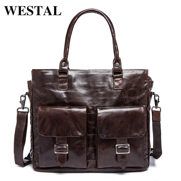westal bag men's genuine leather lapbag office for men porte document briefcase handbag leather men luxury desinger
westal bag men's genuine leather lapbag office for men porte document briefcase handbag leather men luxury desinger