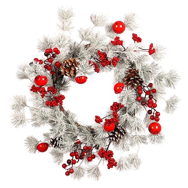 1pcs 45cm for front door natural rattan christmas farmhouse holiday home decorations garlands
1pcs 45cm for front door natural rattan christmas farmhouse holiday home decorations garlands