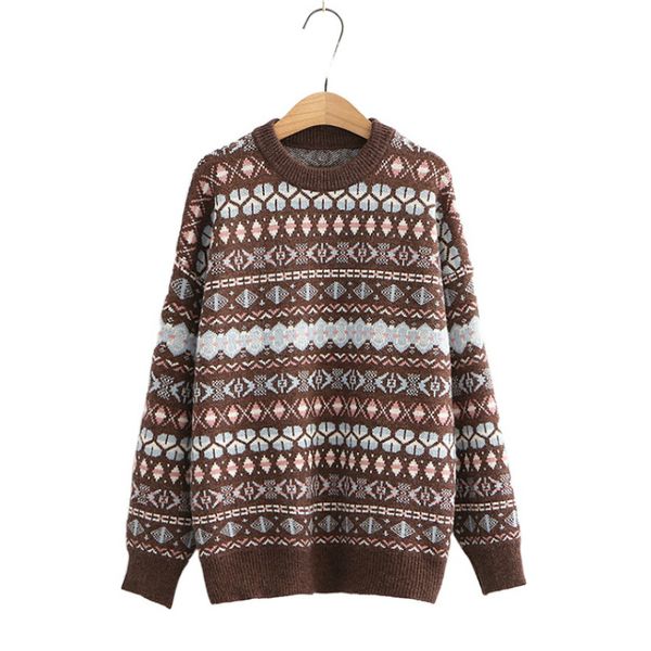women's sweaters women geometry embroidery knitted pullover korean 2021 autumn winter long sleeve o-neck casual office ladies top, White;black
women's sweaters women geometry embroidery knitted pullover korean 2021 autumn winter long sleeve o-neck casual office ladies top, White;black