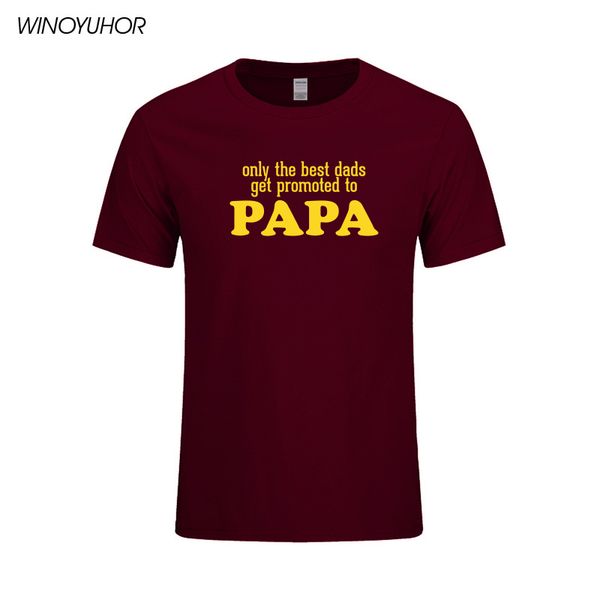 только лучшие dads получить звание papa смешные t-shirt men новизна хлопок топы день тройники camisetas отца подарок hombre
только лучшие dads получить звание papa смешные t-shirt men новизна хлопок топы день тройники camisetas отца подарок hombre
