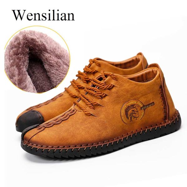 leather boots men winter shoes men hand tailor vintage sneakers sport shoes for male flats botas hombre, Black
leather boots men winter shoes men hand tailor vintage sneakers sport shoes for male flats botas hombre, Black