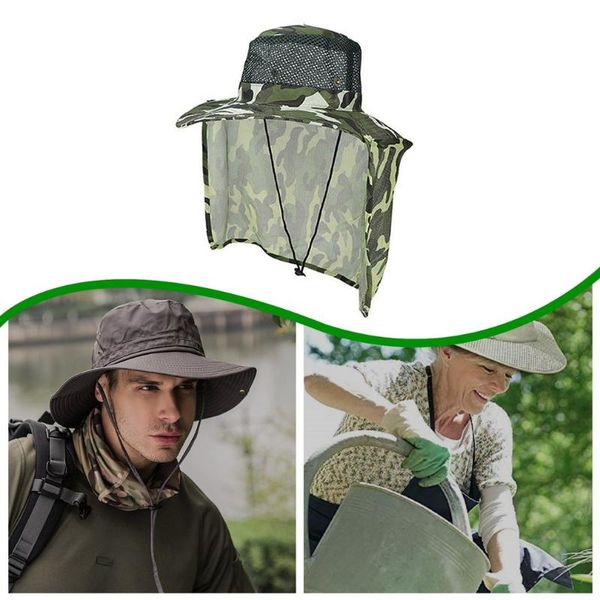 wide brim hats outdoor sun protection hat face neck flap uv camouflage cap with mask headband sport bucket, Blue;gray
wide brim hats outdoor sun protection hat face neck flap uv camouflage cap with mask headband sport bucket, Blue;gray