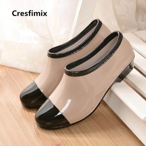 cresfimix women cute comfortable anti skid waterproof flat shoes lady leisure soft kitchen work shoes female casual boots a2974, Black
cresfimix women cute comfortable anti skid waterproof flat shoes lady leisure soft kitchen work shoes female casual boots a2974, Black
