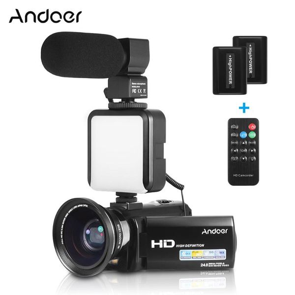 andoer hdv-201lm 1080p fhd digital video camera camcorder dv supports functions of face detection smile capture beauty face
andoer hdv-201lm 1080p fhd digital video camera camcorder dv supports functions of face detection smile capture beauty face