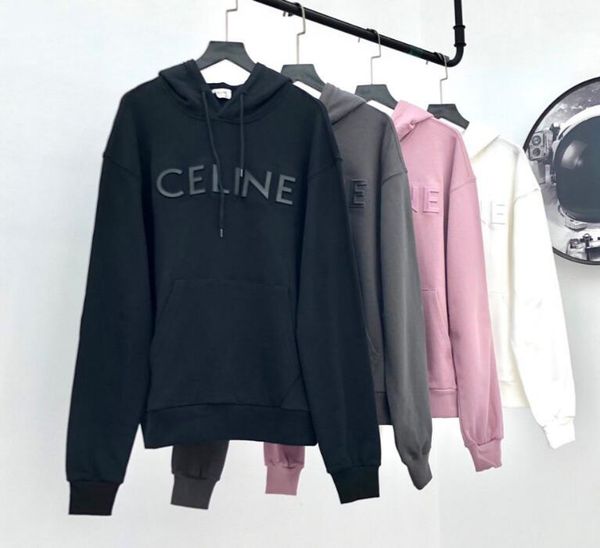 fashion celi luxury designer ne white stone color hoodie casual business office to the island country, Black
fashion celi luxury designer ne white stone color hoodie casual business office to the island country, Black