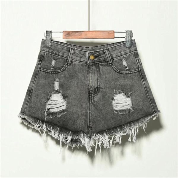 2020 summer denim shorts women high waist jean shorts female loose hole jeans shorts with pockets casual plus size s 6xl, White;black
2020 summer denim shorts women high waist jean shorts female loose hole jeans shorts with pockets casual plus size s 6xl, White;black