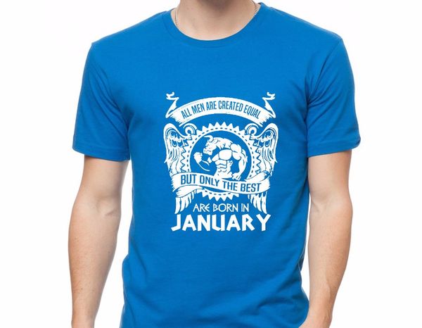 2019 new t shirt new men great quality funny cotton all men are created equal only the are born in january t shirt
2019 new t shirt new men great quality funny cotton all men are created equal only the are born in january t shirt