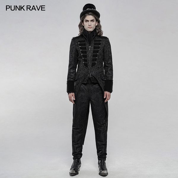 punk rave men's gothic jacquard tuxedo coats victorian gorgeous party evening dinner dress long coat men jackets, Tan;black
punk rave men's gothic jacquard tuxedo coats victorian gorgeous party evening dinner dress long coat men jackets, Tan;black
