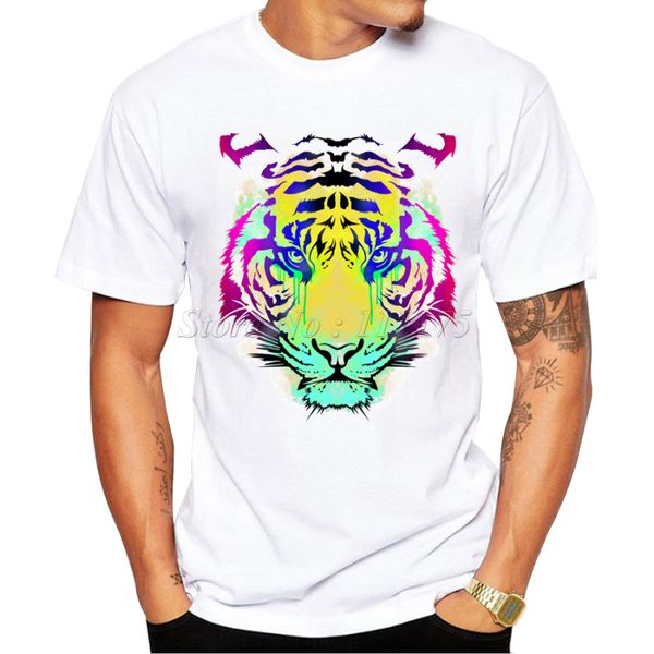 2019 new fashion colored tiger design men's t shirt cool hipster style casual t-shirt
2019 new fashion colored tiger design men's t shirt cool hipster style casual t-shirt