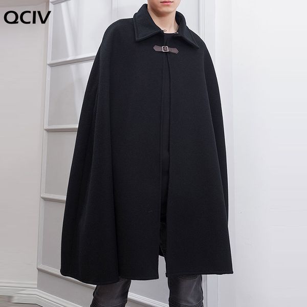 fashion men cloak coats solid one button lapel cape trench streetwear winter chic faux blends overcoat mens jackets, Tan;black
fashion men cloak coats solid one button lapel cape trench streetwear winter chic faux blends overcoat mens jackets, Tan;black