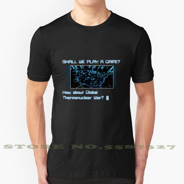 wargames graphic custom funny tshirt wargames movies professor falken wopr hacker computer geek nerd scifi fiction war
