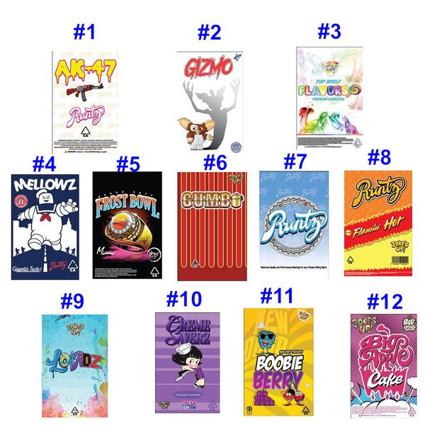 3.5g mylar bags joke's up bag runtz ak-47 mellowz big apple cake frost bowl boobie berry dry herb flower packaging
3.5g mylar bags joke's up bag runtz ak-47 mellowz big apple cake frost bowl boobie berry dry herb flower packaging