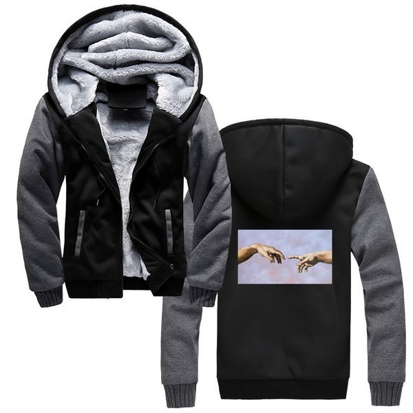 new michelangelo cappella sistina hoodies men harajuku ulzzang tumblr hoodies fashion vintage thick zipper sweatshirt 0917, Black
new michelangelo cappella sistina hoodies men harajuku ulzzang tumblr hoodies fashion vintage thick zipper sweatshirt 0917, Black