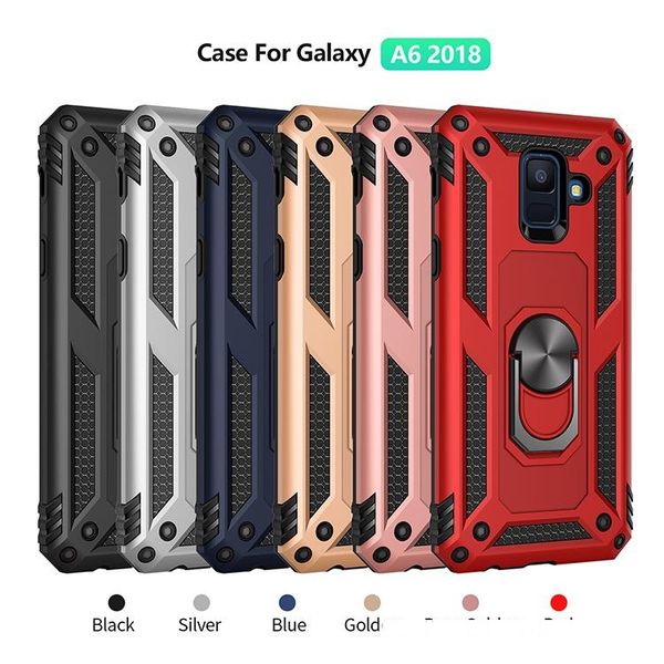 military grade armor phone cover case with ring magnetic car mount kickstand for samsung a6 2018
military grade armor phone cover case with ring magnetic car mount kickstand for samsung a6 2018