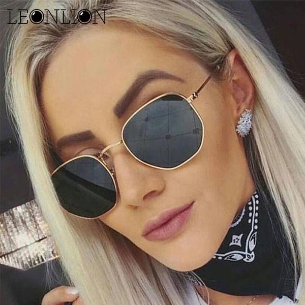 leonlion 2020 polygonal sunglasses women glasses lady luxury retro metal sun glasses vintage mirror feminino uv400, White;black
leonlion 2020 polygonal sunglasses women glasses lady luxury retro metal sun glasses vintage mirror feminino uv400, White;black