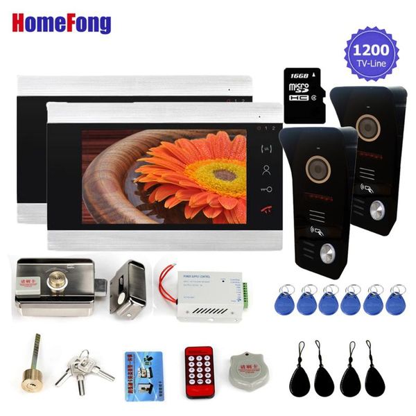 video door phones homefong intercom 7 inch wired phone system access control with lock
video door phones homefong intercom 7 inch wired phone system access control with lock