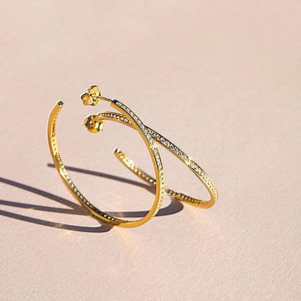 hoop & huggie anti-allergy 925 sterling silver post 18k gold plated zircon pave earring party jewelry large earrings for women, Golden;silver
hoop & huggie anti-allergy 925 sterling silver post 18k gold plated zircon pave earring party jewelry large earrings for women, Golden;silver