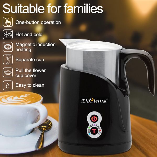 3 Function Electric Milk Frother Milk Steamer Creamer Milk Heater with New Foam Density for Latte Cappuccino Hot Chocolate
3 Function Electric Milk Frother Milk Steamer Creamer Milk Heater with New Foam Density for Latte Cappuccino Hot Chocolate