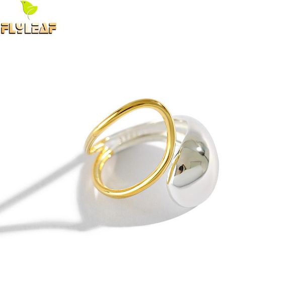 925 sterling silver gold & silver 2 colors open ring for women original handmade lady party fine jewelry flyleaf, Golden;silver
925 sterling silver gold & silver 2 colors open ring for women original handmade lady party fine jewelry flyleaf, Golden;silver