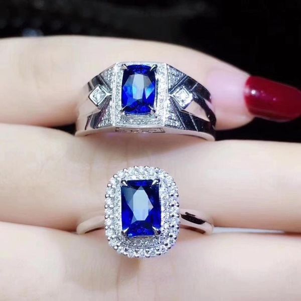 cluster rings couple ring naural blue sapphire gemstone with 925 silver promotion price, Golden;silver
cluster rings couple ring naural blue sapphire gemstone with 925 silver promotion price, Golden;silver