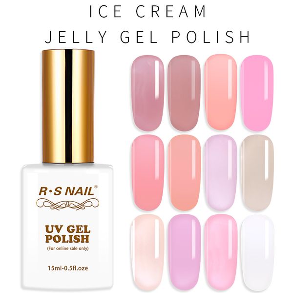 nail gel rs transluscent color jelly polish semi transparent lacquer uv led esmalte permanente gellak hybrid 15ml, Red;pink
nail gel rs transluscent color jelly polish semi transparent lacquer uv led esmalte permanente gellak hybrid 15ml, Red;pink