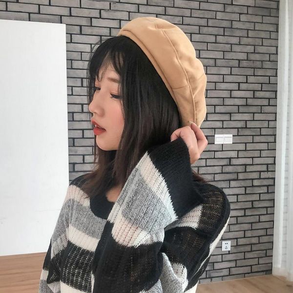 berets women painter hat style winter and autumn caps for female cotton adjustable cap circumference fashion, Blue;gray
berets women painter hat style winter and autumn caps for female cotton adjustable cap circumference fashion, Blue;gray