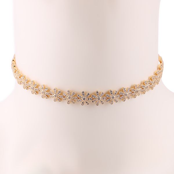 weimanjingdian марка сияющий цветок цирконий micro pave cz чокеры ожерелье для женщин девочки ювелирные подарки, Golden;silver
weimanjingdian марка сияющий цветок цирконий micro pave cz чокеры ожерелье для женщин девочки ювелирные подарки, Golden;silver