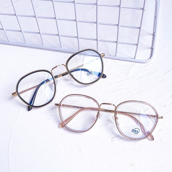 fashion sunglasses frames ultralight plain glasses metal ring anti-blue light spectacles comfortable clear flat lens goggles, Black
fashion sunglasses frames ultralight plain glasses metal ring anti-blue light spectacles comfortable clear flat lens goggles, Black