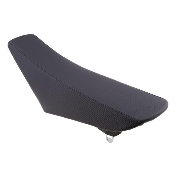 black 525mm flat tall foam seat for 110 125 140cc pit pro trail dirt bike