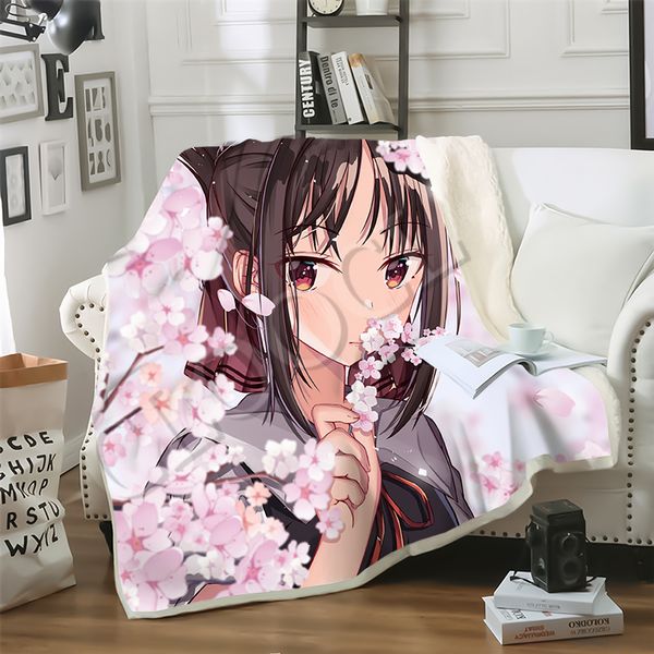 cloocl anime kaguya sama love is war warm plush blanket 3d print soft winter blanket bed travel decorative sofa two-layer quilt
cloocl anime kaguya sama love is war warm plush blanket 3d print soft winter blanket bed travel decorative sofa two-layer quilt