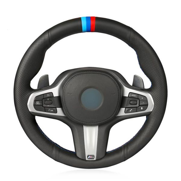 hand sew black genuine leather car steering wheel cover for g30 525i 530i 530d m550i m550d g02 x4 2020 f90 m5 g01 x3 m40i x4
hand sew black genuine leather car steering wheel cover for g30 525i 530i 530d m550i m550d g02 x4 2020 f90 m5 g01 x3 m40i x4