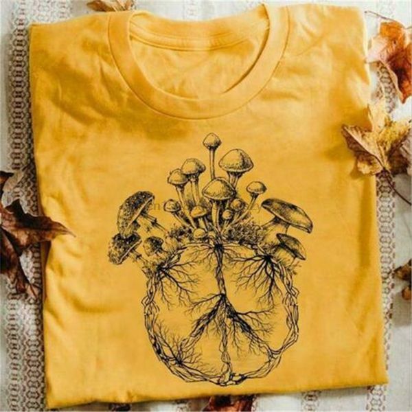 mushroom peace sign men t-shirt cotton s-3xl gold streetwear funny tee shirt
mushroom peace sign men t-shirt cotton s-3xl gold streetwear funny tee shirt