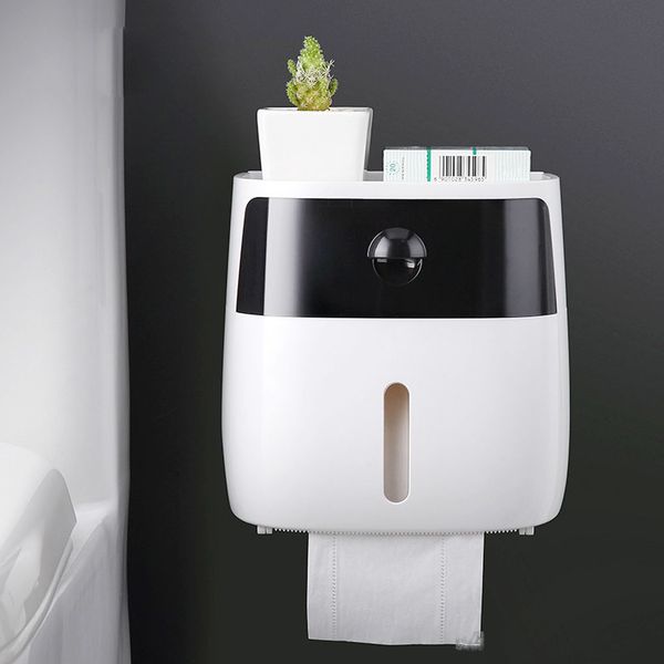 bathroom waterproof tissue box wall mounted plastic bath toilet paper holder double layer dispenser t200425 
bathroom waterproof tissue box wall mounted plastic bath toilet paper holder double layer dispenser t200425