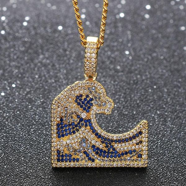 hip hop necklace copper micro inlay zircon surf pendant necklace trendy men accessories gift, Silver
hip hop necklace copper micro inlay zircon surf pendant necklace trendy men accessories gift, Silver