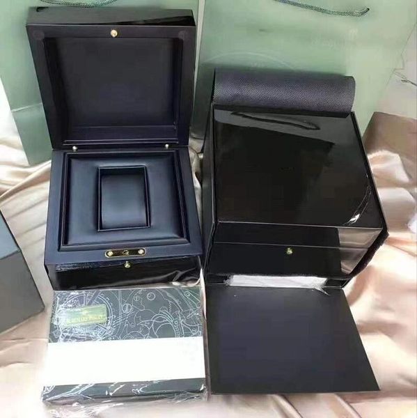 black boxes with certificate gift for mens womens watches boxes 15710 15703 26703 26470 original wood box, Black;blue
black boxes with certificate gift for mens womens watches boxes 15710 15703 26703 26470 original wood box, Black;blue